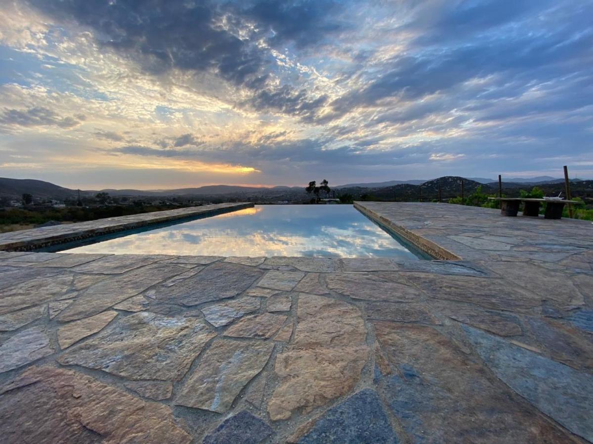 Chalet Nativo - Fabulous Terrace & Vineyard Valle de Guadalupe Ngoại thất bức ảnh